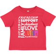 thumbnail image 3 of Inktastic Autism Awareness Love, Friendship, Support Boys or Girls Baby T-Shirt, 3 of 5