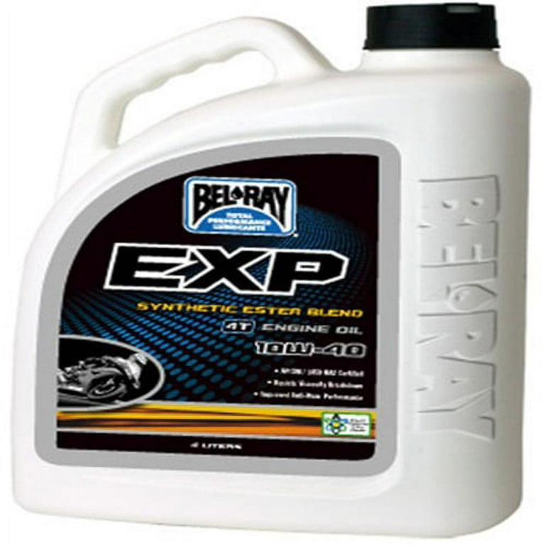 Bel-Ray EXP Synthetic Ester Blend 4T Aceite de motor 10W40-4L. 99120-B4LW  (1)