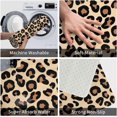 thumbnail image 5 of Leopard Print Doormat Front Door Rug, 24"X16" Absorbent Machine Washable Inside Door Mat, Non Slip Low-Profile Entrance Rug for Entry, Back Door, 5 of 6