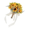 thumbnail image 2 of Ramo de Girasol Artificial Accesorios Decoraciones Para Hogar, Librería,, 2 of 8