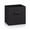 Black, variant on Stcellnmex 11 Inch Collapsible Fabric Storage Cubes With Dual Handles Black Solid Style For Shelf Closet Organizer 1 Pack