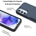thumbnail image 4 of Njjex for Samsung Galaxy A55 5G Phone Case,Shockproof Dust/Drop Proof 2-Layer Full Body Protective Heavy Duty Durable Rugged Hybrid Cover for Galaxy A55 5G,Blue, 4 of 6