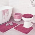 thumbnail image 2 of 3PC ELITE BATH RUG SET ROSE, 2 of 3