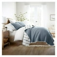 thumbnail image 3 of Shibori Quilted Coverlet Set - Reversible Microfiber Quilt & Sham, Soft Down Alternative, Wrinkle Resistant, All Season Bedding - Multiple Colors & Sizes, 3 of 6