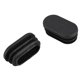 thumbnail image 2 of Mesa Ovalada Silla Pata Tubo Inserto Tubo Tapa Final 40 mm x 20 mm 40 Piezas Negro, 2 of 8