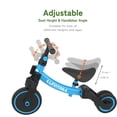 thumbnail image 4 of Besrey 5 in 1 Toddler Tricycle for 1 - 5 Years Old Boys and Girls,Kids Balance Bicycles Child Trike,Blue, 4 of 8