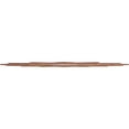 thumbnail image 3 of Ekena Millwork 28"OD x 10 3/4"ID x 3/8"T Eleanor Wood Fretwork Pierced Ceiling Medallion, Walnut, 3 of 3