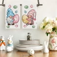 thumbnail image 2 of Colorful Eggs Gnome Easter Kitchen Towels Dish Towels, 18x26 Inch Seasonal Spring Decoration Hand Towels Set of 2, 2 of 6
