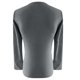thumbnail image 4 of MHFRRA Camiseta Informal de Manga Larga Acanalada con Cuello Redondo y Corte Entallado para Mujer Gris, 4 of 4