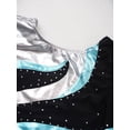 thumbnail image 5 of Alvivi Kids Girls Sparkly Gymnastics Workout Leotard Sleeveless Ballet Dance Bodysuit Blue 10, 5 of 7