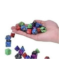 thumbnail image 4 of FALEXO 42 PCS/Set Double Color Polyhedral Plastic Dice for Dungeons and Dragon RPG Board Games, 4 of 6
