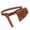 Brown, variant on Classical PU Hip Bag With Multiple Pockets Perfect For Travel And Event