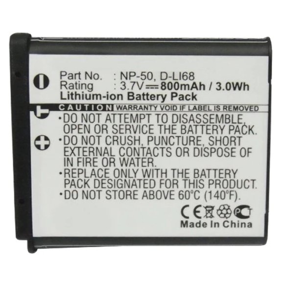 Batteries N Accessories BNA-WB-L8557 Amplifier Battery - Li-ion, 3.7V, 800mAh, Ultra High Capacity Battery - Replacement for Lectrosonics LB-50 Battery