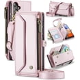 thumbnail image 1 of for Samsung Galaxy A14 Wallet Case with RFID Protection, Card Slots, Kickstand, Detachable Strap – Shockproof PU Leather Flip Crossbody Phone Cover Galaxy A14, 1 of 9