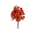 thumbnail image 2 of Fake Flowers Outdoor Artificial Plants for Garden Uv Resistant Faux Mums for Porch Patio Yard Decoration No Maintenance Plastic Flowers with Ground Stake for Fall Halloween Thanksgiving Home Decor, 2 of 9