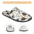 thumbnail image 3 of Fotbe Rottweiler Pantuflas Peludas para Mujer con Estampado, Zapatillas de Peluche, Zapatos de Invierno para Casa, Uso Interior y Exterior-Large, 3 of 8