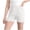 White, variant on Antinious Toddler Girls Solid Soft Comfortable Shorts Leggings