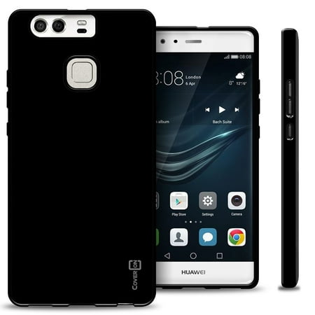 CoverON Huawei P9 Plus  Case, FlexGuard Series Soft Flexible Slim Fit TPU Phone (Best Huawei P9 Case)