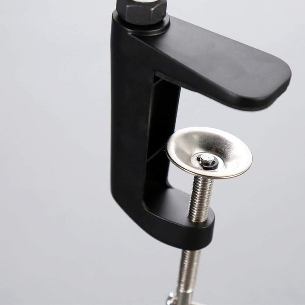 Table Tennis Trainer with Adjustable Clamp and Rebound System