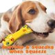 thumbnail image 4 of Dog Bone Squeaky Toy - Washable Pet Bone Shaped Squeak Toy Interactive Fetching Durable Rubber Teeth Training Chew Toy - for Medium Size Dog Puppy, 4 of 4