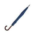 thumbnail image 3 of totes Auto Open Wooden Stick Umbrella,  Steele Blue,  One Size, 3 of 4