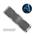thumbnail image 3 of Aluminum Radiator Heat Sink Computer Water Cooling Liquid Heat Exchanger White (360mm), 3 of 9
