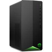 HP Pavilion Gaming Desktop TG01-1120 Bundle PC, Intel Core i5-10400F, Nvidia GeForce GTX 1650 4GB, 8GB DDR4 RAM, 256GB SSD, Windows 11 Home, Shadow black, 328S5AA#ABA