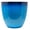 Blue, variant on EPR18-205 Egg Planter Green Flower, 18"