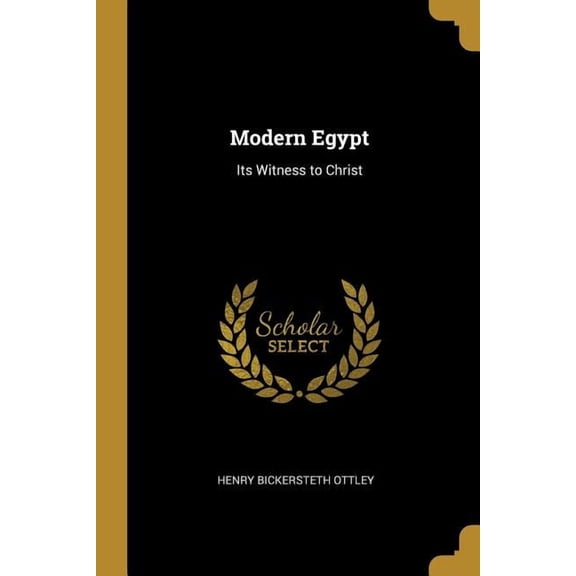 Modern Egypt : Its Witness to Christ (Paperback)
