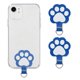 thumbnail image 1 of Uxcell 3 Paquetes de Tab de Correa para Teléfono, Parche Sin Adhesivo Compatible con Todos los Teléfonos (Estilo de Patita de Gato, Morado), 1 of 7