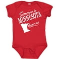 thumbnail image 3 of Inktastic Someone in Minnesota Loves Me Boys or Girls Baby Bodysuit, 3 of 5