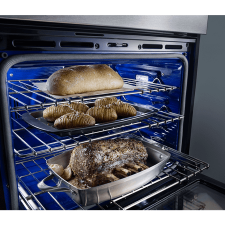 KitchenAid - 30" Single Electric Convection Wall Oven with Built-In Microwave - White