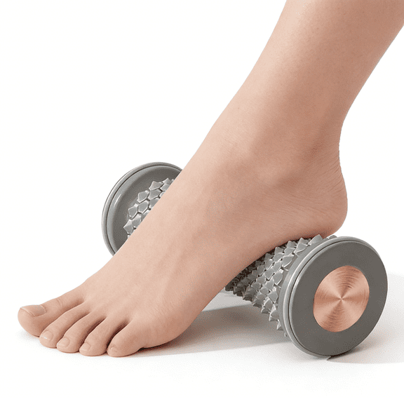 Foot Massage Roller - Soothe Tired Feet & Plantar Pain! Get On-The-Spot Relief for Your Feet at Home.