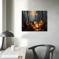 thumbnail image 3 of JRXY The First Thanksgiving by Jean Leon Gerome Ferris Canvas Print Wall Art Famous Painting Reproduction for Home Office Decor 20x16in, 3 of 4