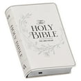 thumbnail image 2 of KJV Holy Bible, Compact Vegan Leather Red Letter Edition - Ribbon Marker, King James Version, Pearlized White, 2 of 2