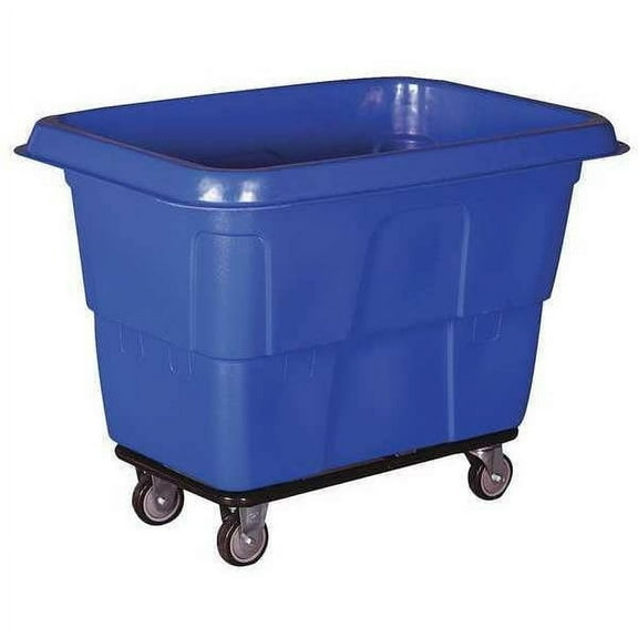 Manufacturer Varies Cube Truck,7/16 cu. yd.,600 lb. Cap,Blue 36FL14