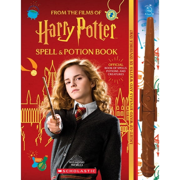 Pre-Owned Harry Potter Spell and Potion Book: Official Book of Spells, Potions, and Creatures (Paperback) 1339044862 9781339044866