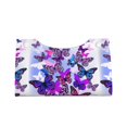 thumbnail image 4 of Kdxio Flying Butterflies Print Tissue Box Cover,Modern PU Leather Rectangular Tissue Box Holder for Bathroom Living Room Bedroom Office Desk Car Home, 4 of 9