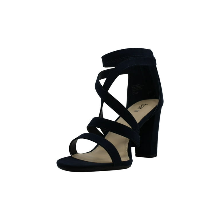 Bar iii blythe strappy dress sandals top