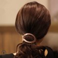 thumbnail image 1 of Jinsinto 2 Pcs Barrette Porte-Queue de Cheval, Ensemble de 2 Pcs-Noir, Marron, 1 of 5