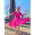 thumbnail image 1 of Bright Pink Lace Dress, 1 of 9