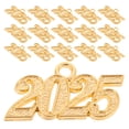 thumbnail image 1 of 20pcs DIY 2025 Charms Jewelry 2025 Charm Metal Charms Jewelry Making Pendant for Crafting, 1 of 8