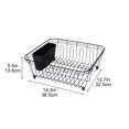 thumbnail image 3 of Yhmxh Kitchen Gadgets Kitchen Essentials Home Kitchen Iron Storage Rack Countertop Rack Tableware Storage Drainage Rack Kitchen Aid Attachments Kitchen Accessories for Home Kitchen Camping, 3 of 6