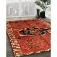 thumbnail image 2 of Ahgly Company Indoor Square Traditional Red Persian Area Rugs, 3' Square, 2 of 6