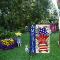 thumbnail image 5 of QianYing Summer Independence Day Garden Flag Linen Double-sided Brush Garden Flag Hot Style Garden Flag for Independence Day, 5 of 5