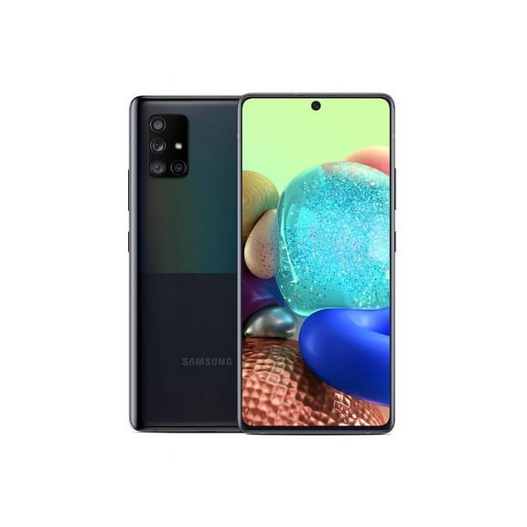 Restored Samsung Galaxy A71 5G 6.7" 128GB Storage 8GB RAM Prism Cube Black US Cellular Smartphone SM-A716UZKNUSC (Refurbished)