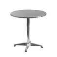 thumbnail image 1 of 27.5'' Round Aluminum Indoor-Outdoor Table with Base, 1 of 9