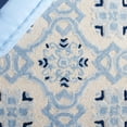 thumbnail image 6 of SAFAVIEH Bella Noelle Bordered Area Rug, Ivory/Blue, 2' x 3', 6 of 11