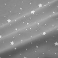 thumbnail image 5 of Manfei Kawaii Stars Polka Dot Blackout Curtains Set of 2 (52x84 Each),Playful Design Curtain,Gray White, 5 of 6