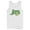 White, variant on Men's Justice League Classic Arrow Logo Tank Top Charcoal Large